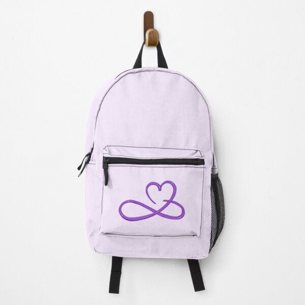 Item preview, Cute Aesthetic Infinity Purple Valentine Heart Design designed and sold by Dr3amsInInk.