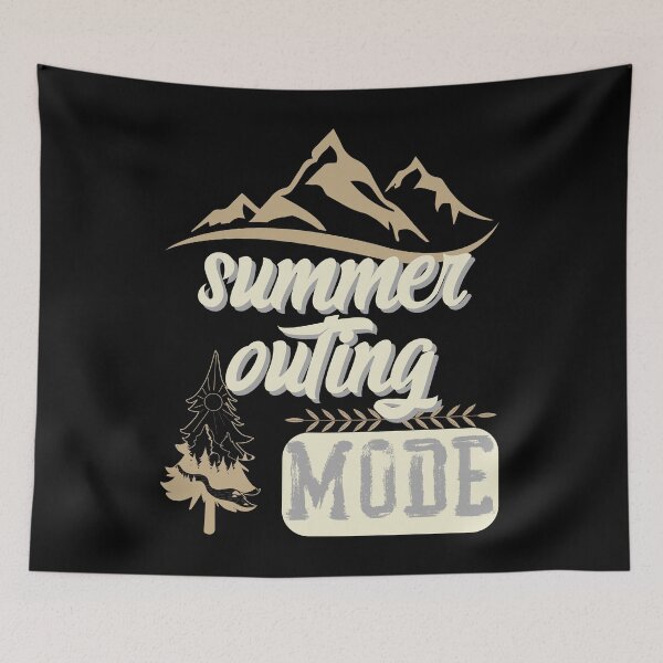Item preview, summer outing mode, forest river sun inside tree pine designed and sold by movie-popcorn.