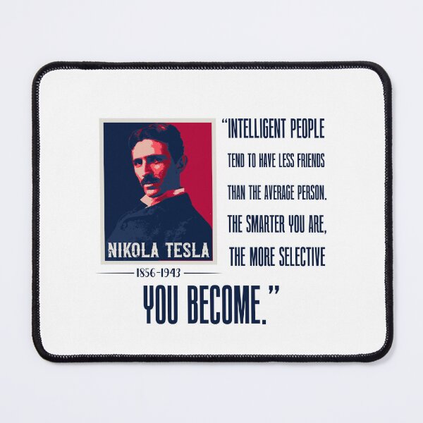 Item preview, Nerd quote , quotes by Nikola Tesla  designed and sold by HomeCoquette.
