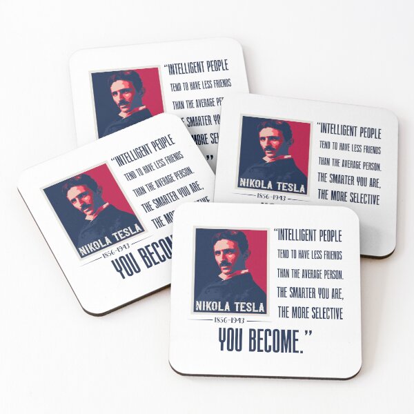 Item preview, Nerd quote , quotes by Nikola Tesla  designed and sold by HomeCoquette.