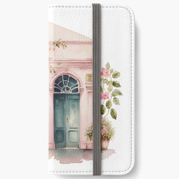 Pink Cute Shop iPhone Wallet