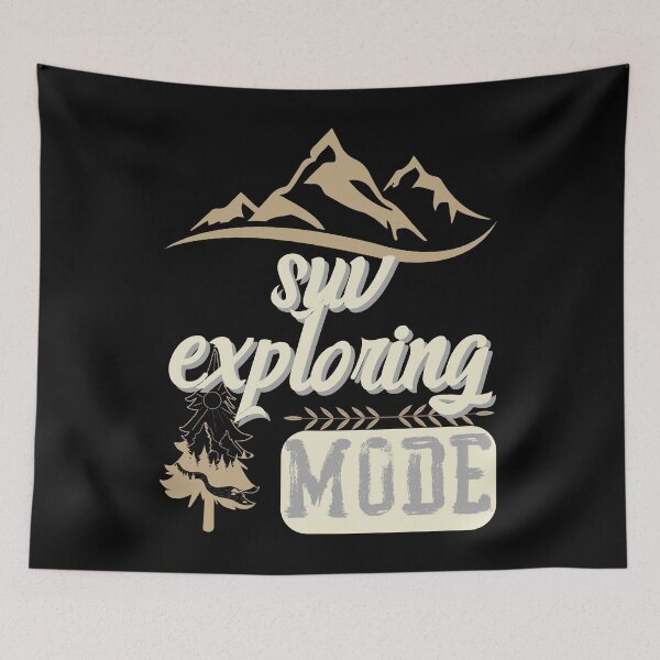 Item preview, suv exploring mode, forest river sun inside tree pine designed and sold by movie-popcorn.