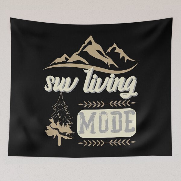 Item preview, suv living mode, forest river sun inside tree pine designed and sold by movie-popcorn.