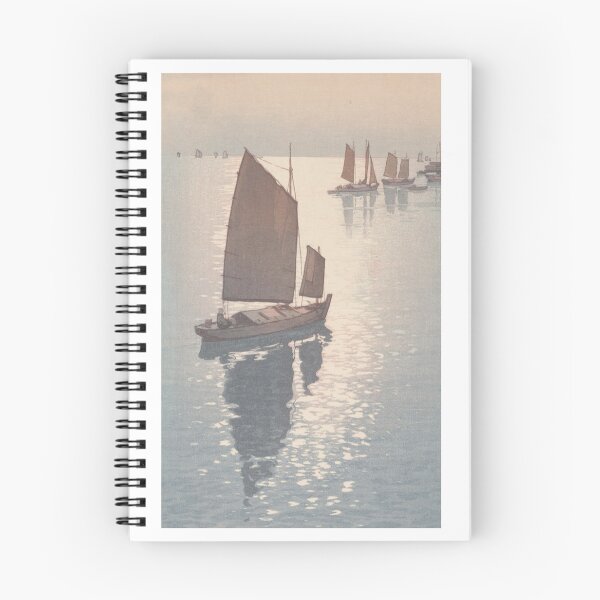 Item preview,  Vintage Asian Boat Sunset Painting designed and sold by Cashon1969.
