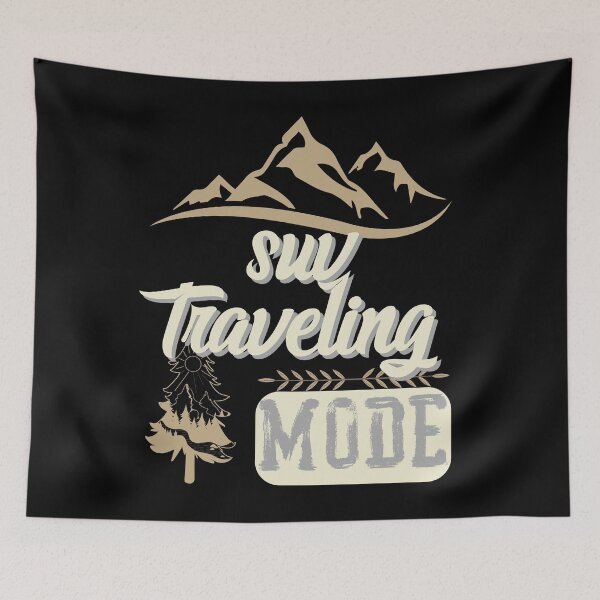 Item preview, suv traveling mode, forest river sun inside tree pine designed and sold by movie-popcorn.