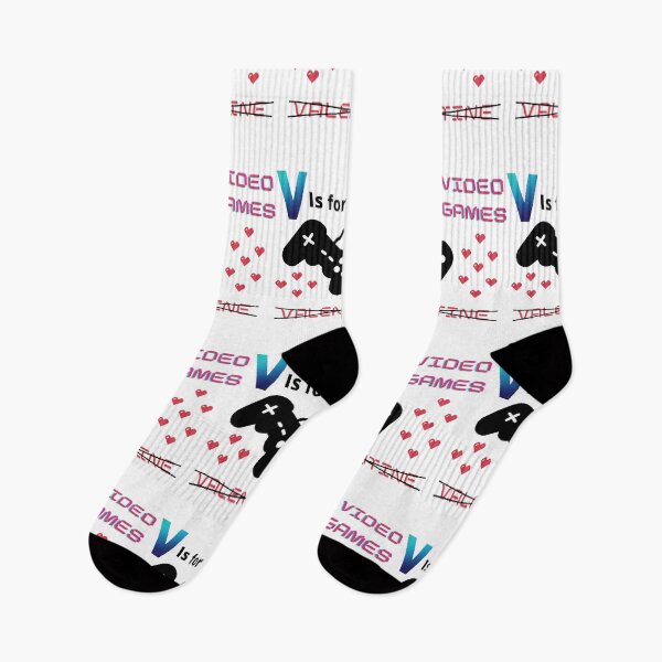 Item preview,  V Is For Video Games Funny Gamer Boy Men - Funny And Cute Quotes designed and sold by Designspot2020.