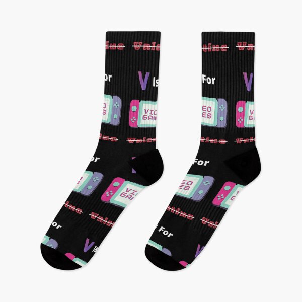 Item preview, V Is For Video Games Funny Gamer Boy Men - Funny And Cute Quotes designed and sold by Designspot2020.