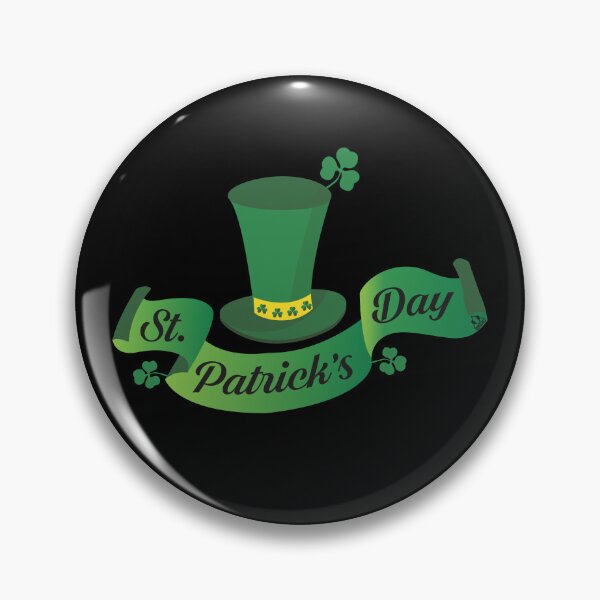 Item preview, ST PAT'S HAT WITH CLOVER SHAMROCK IRISH IRELAND designed and sold by ej-sulu.