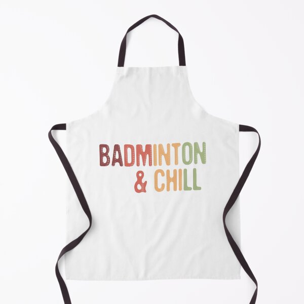 Item preview, Badminton & chill funny sport designed and sold by Marny Design.