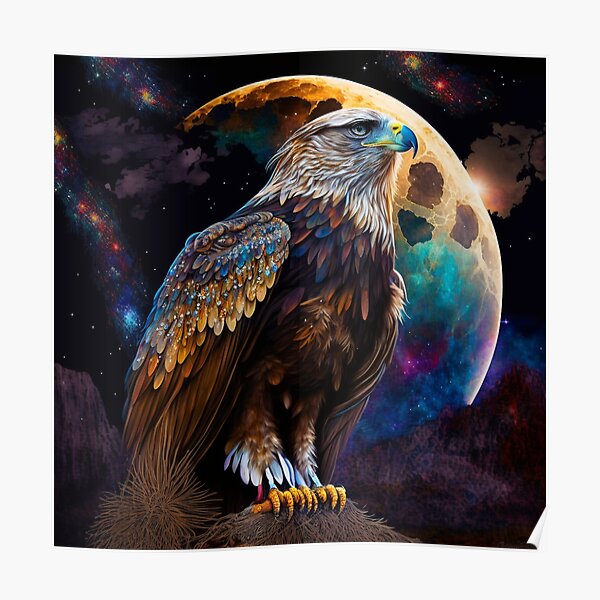 Freedom Eagle Spirit Poster