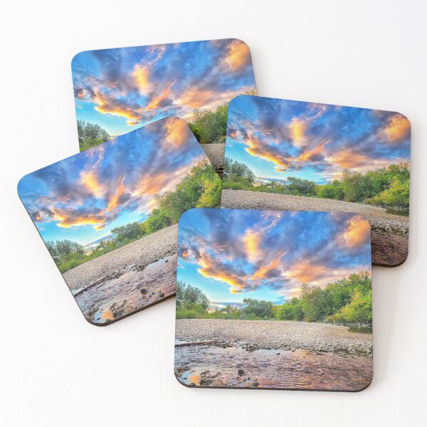 Item preview, Sunset in Boise - Boise river - Greenbelt designed and sold by gingy20.