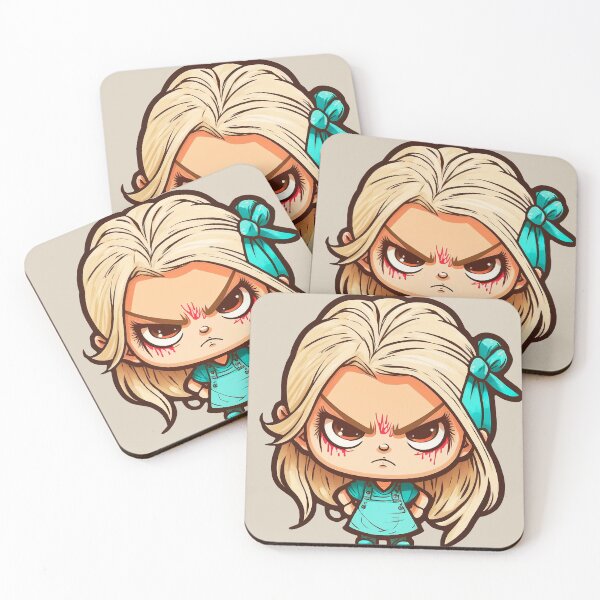 Item preview, Cute Grumpy Blonde Girl #1 designed and sold by Artistic Pandas.