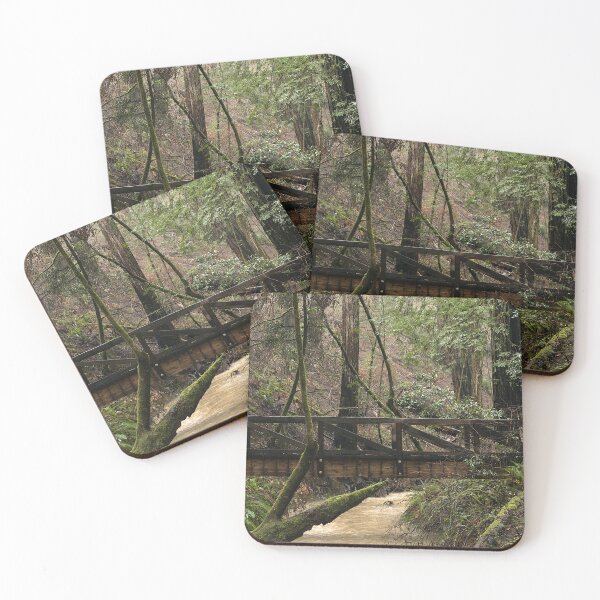 Item preview, Redwood Trees and Bridge designed and sold by FieldTheBiology.