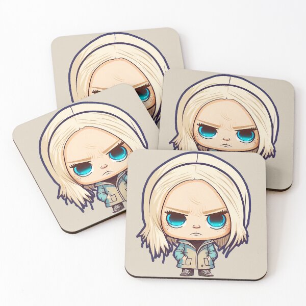 Item preview, Cute Grumpy Blonde Girl #2 designed and sold by Artistic Pandas.