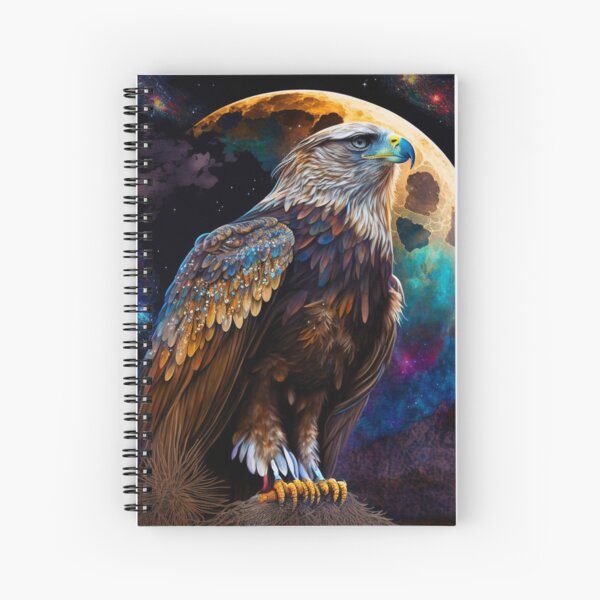 Freedom Eagle Spirit Spiral Notebook