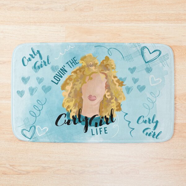 Item preview, Loving the Curly Girl Life (Blonde) designed and sold by Curly-Cuties.