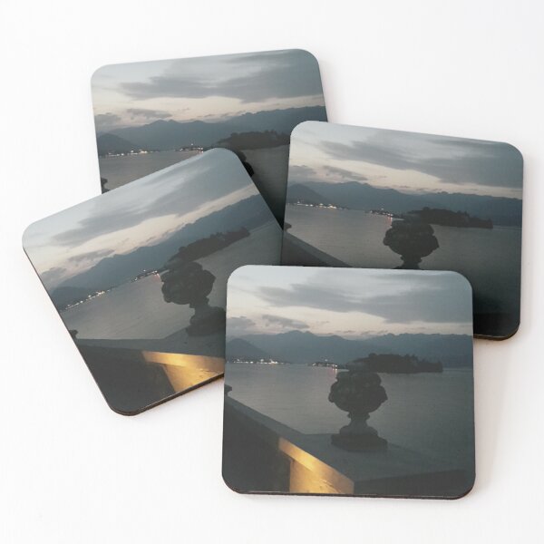 Item preview, Captivating Dusk Views of Lake Maggiore and the Borromean Islands designed and sold by PhotografeeMrsB.