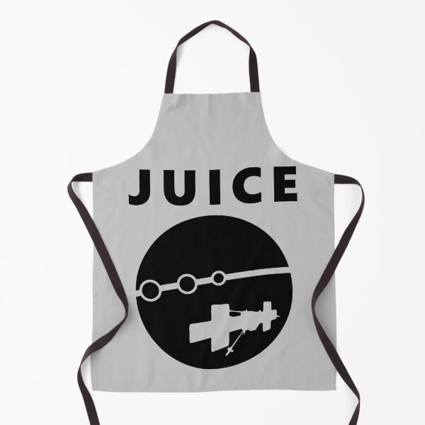Item preview, JUICE mission logo flyby (black) designed and sold by SolidEarthArt.