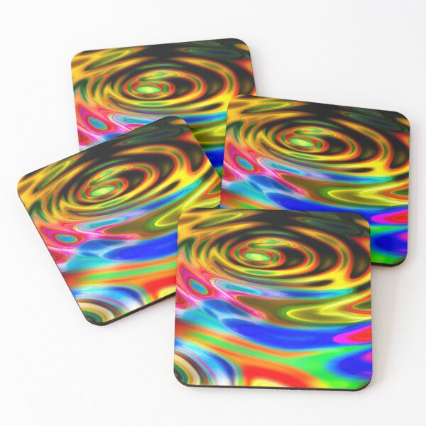 Item preview, Colorful Ripple in water  designed and sold by Matoo5062.