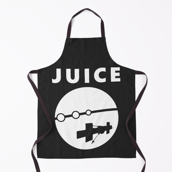 Item preview, JUICE mission logo flyby (white) designed and sold by SolidEarthArt.