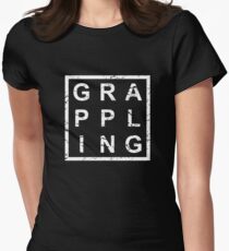 Stylish Grappling Women's Fitted T-Shirt