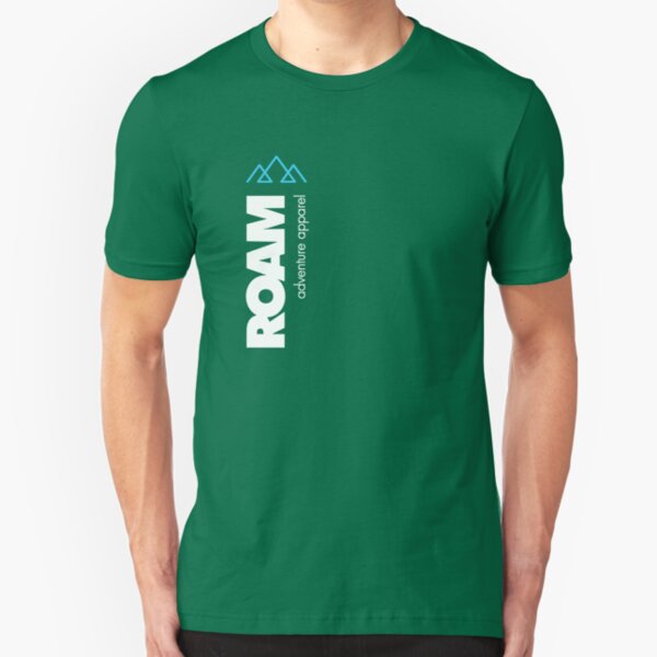 ROAM Apparel Vert Mountain Logo Slim Fit T-Shirt
