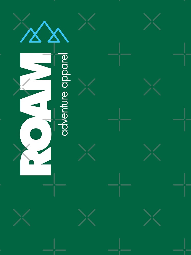 ROAM Apparel Vert Mountain Logo by jpburdett