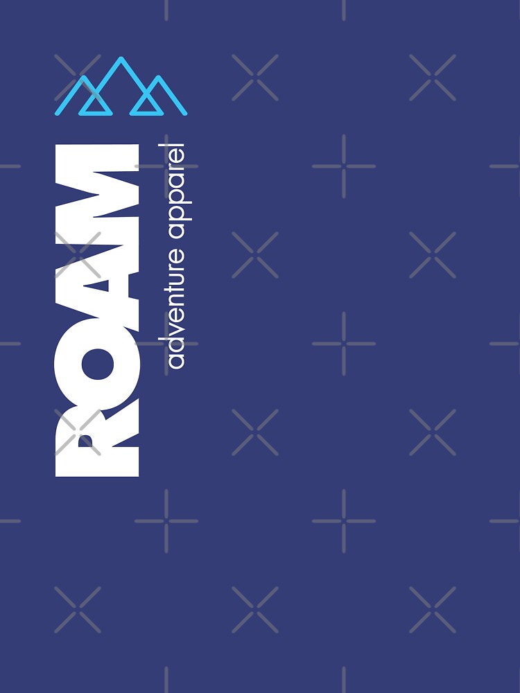 Thumbnail 7 of 7, Classic T-Shirt, ROAM Apparel Vert Mountain Logo designed and sold by ROAM Apparel.
