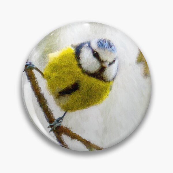 Item preview, Blue Tit Painting cropped designed and sold by Weston  Westmoreland.