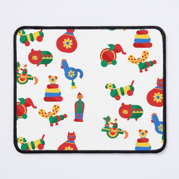 Item preview, Wooden Indian toys. Stickers. designed and sold by Rowbic.