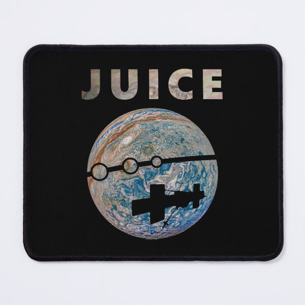 Item preview, JUICE mission logo flyby designed and sold by SolidEarthArt.