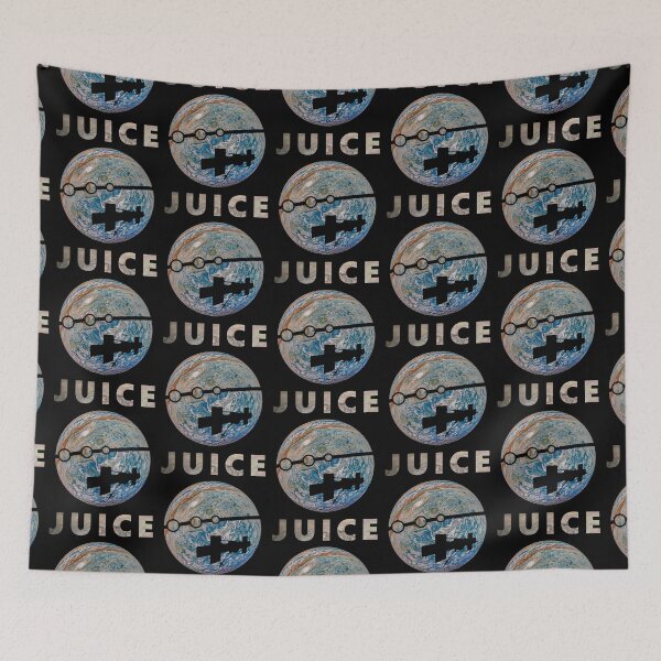 Item preview, JUICE mission logo flyby designed and sold by SolidEarthArt.