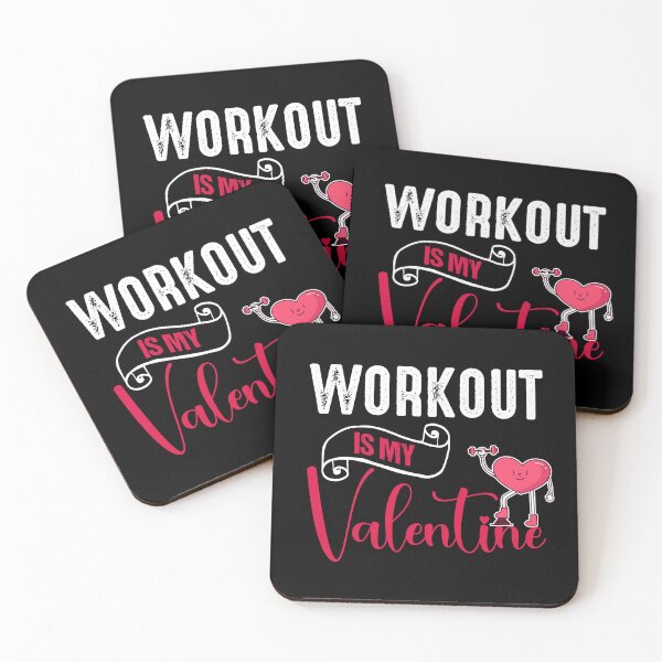 Item preview, Workout Is My Valentine - Cute Valentine's Day Design for Fitness, Gym Lovers by FanityPrints designed and sold by FanityPrints.