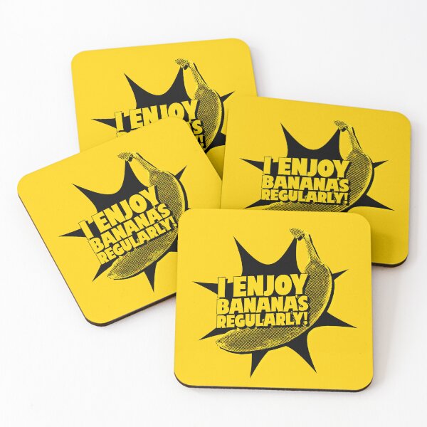 Item preview, I enjoy Bananas Reguarly! designed and sold by The Cosmic Turtle.