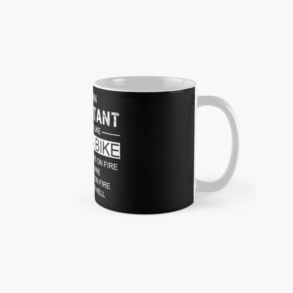 Being An Accountant Is Like Riding A Bike Classic Mug