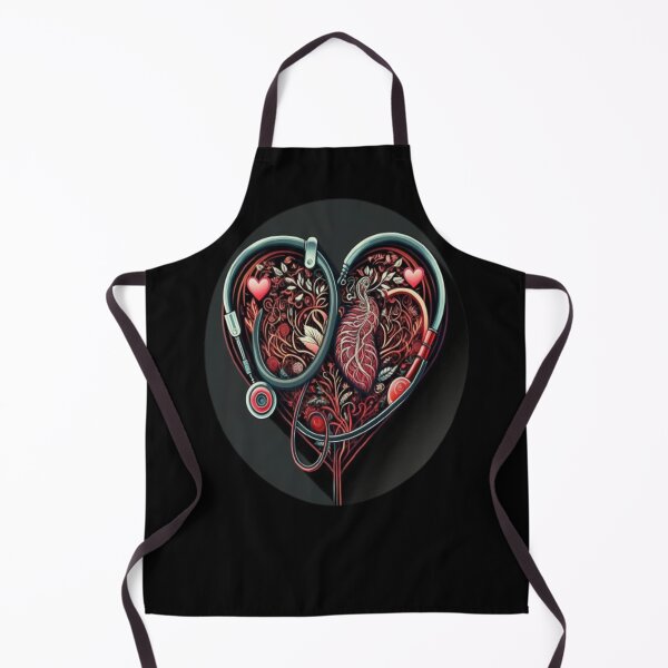 Item preview, Girls Women Nurses Valentine Hearts Stethoscope designed and sold by laurateamart.