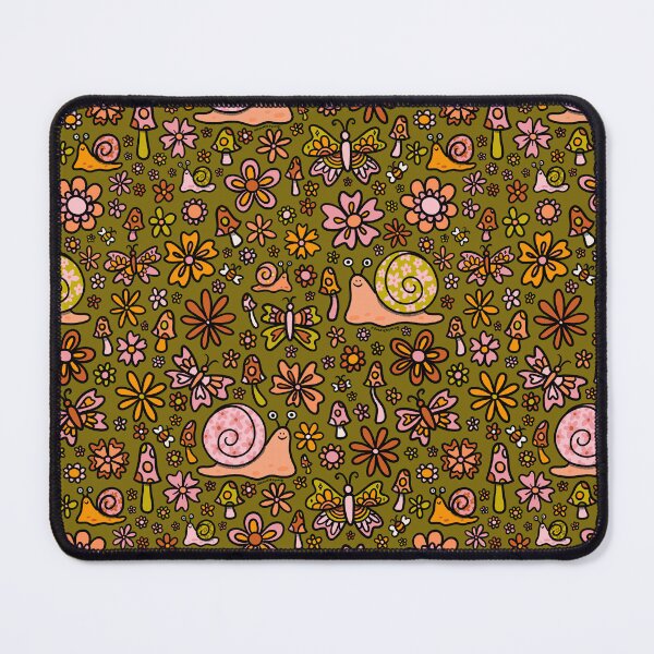Item preview, Spring Snail Print designed and sold by doodlebymeg.