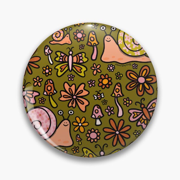 Item preview, Spring Snail Print designed and sold by doodlebymeg.