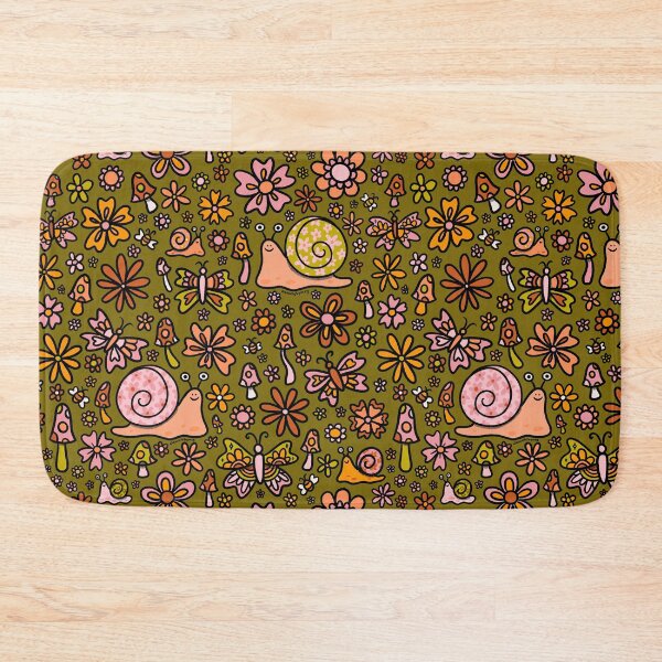 Item preview, Spring Snail Print designed and sold by doodlebymeg.