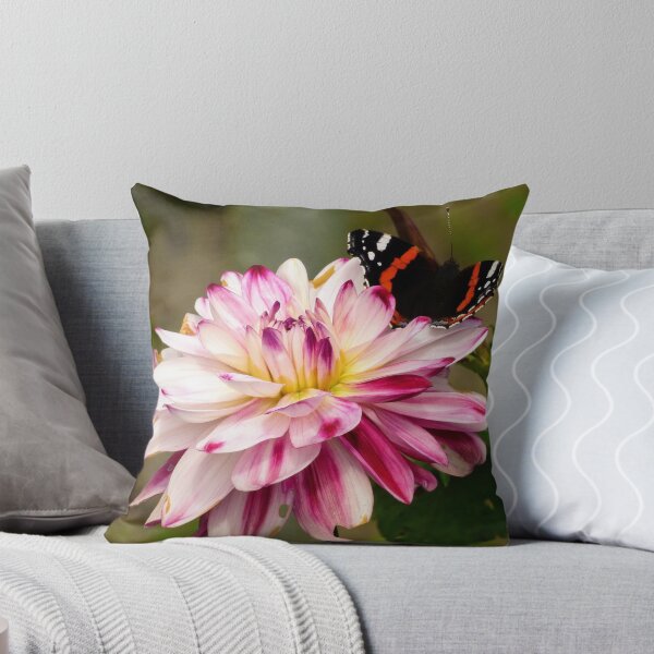 Item preview, Dahlia with butterfly designed and sold by PurefireDesigns.