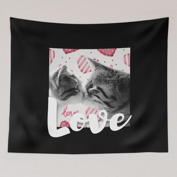 Item preview, Valentines Day Cute Kitten Love designed and sold by VIKING  PROJECT.
