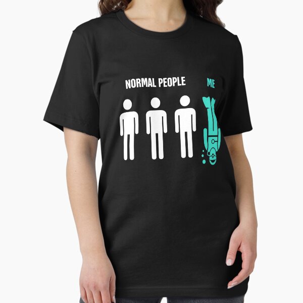 Item preview, Normal People, Me | Funny Scuba Diving Design designed and sold by Jam Jar.