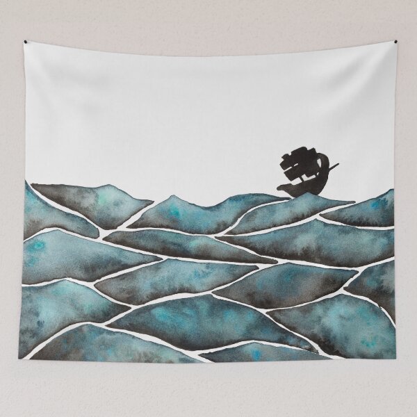 Item preview, Stormy Seas designed and sold by Janita Court.
