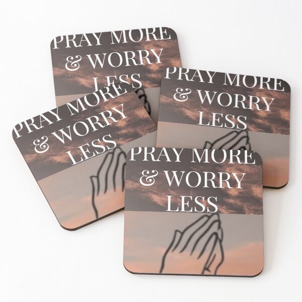 Item preview, Pray more and worry less. designed and sold by Tiannalaw.