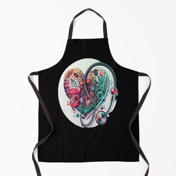 Item preview, Girls Women Nurses Valentine Hearts Stethoscope designed and sold by laurateamart.