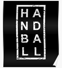 Stylish Handball Poster