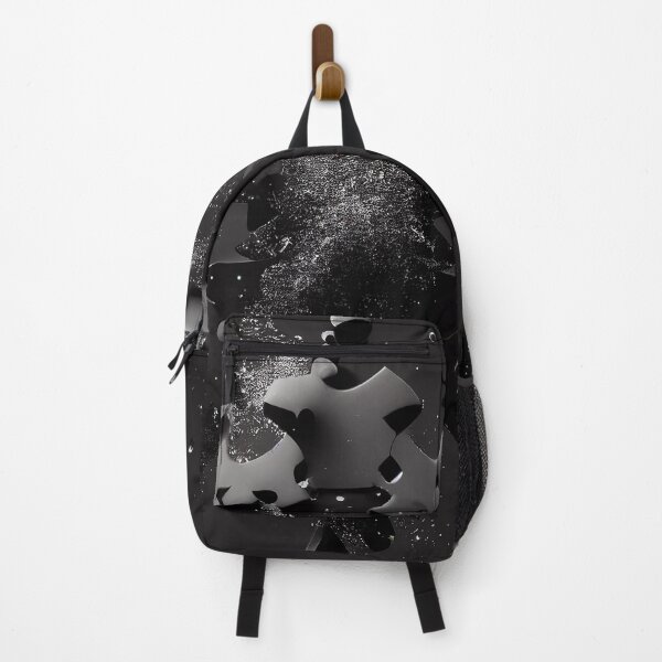 Item preview, Black puzzle explosion - fantasy designed and sold by EmeraldeaArt.