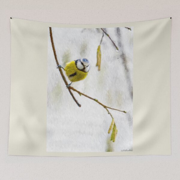 Item preview, Blue Tit Painting  designed and sold by Weston  Westmoreland.