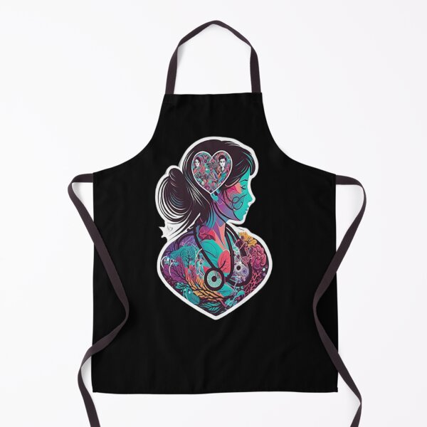 Item preview, Girls Women Nurses Valentine Hearts Stethoscope designed and sold by laurateamart.