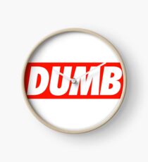 Dumb - Shirt Clock